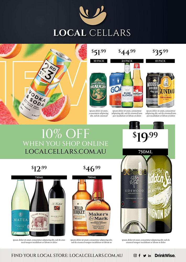 Local Cellars Advertising Local Cellars - Print